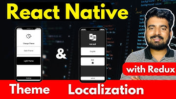 React Native Dark Mode & Localization with  Redux  🔥 | Engineer Codewala