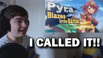 I CALLED IT!! | Pyra/Mythra Smash Bros DLC Reveal Reaction