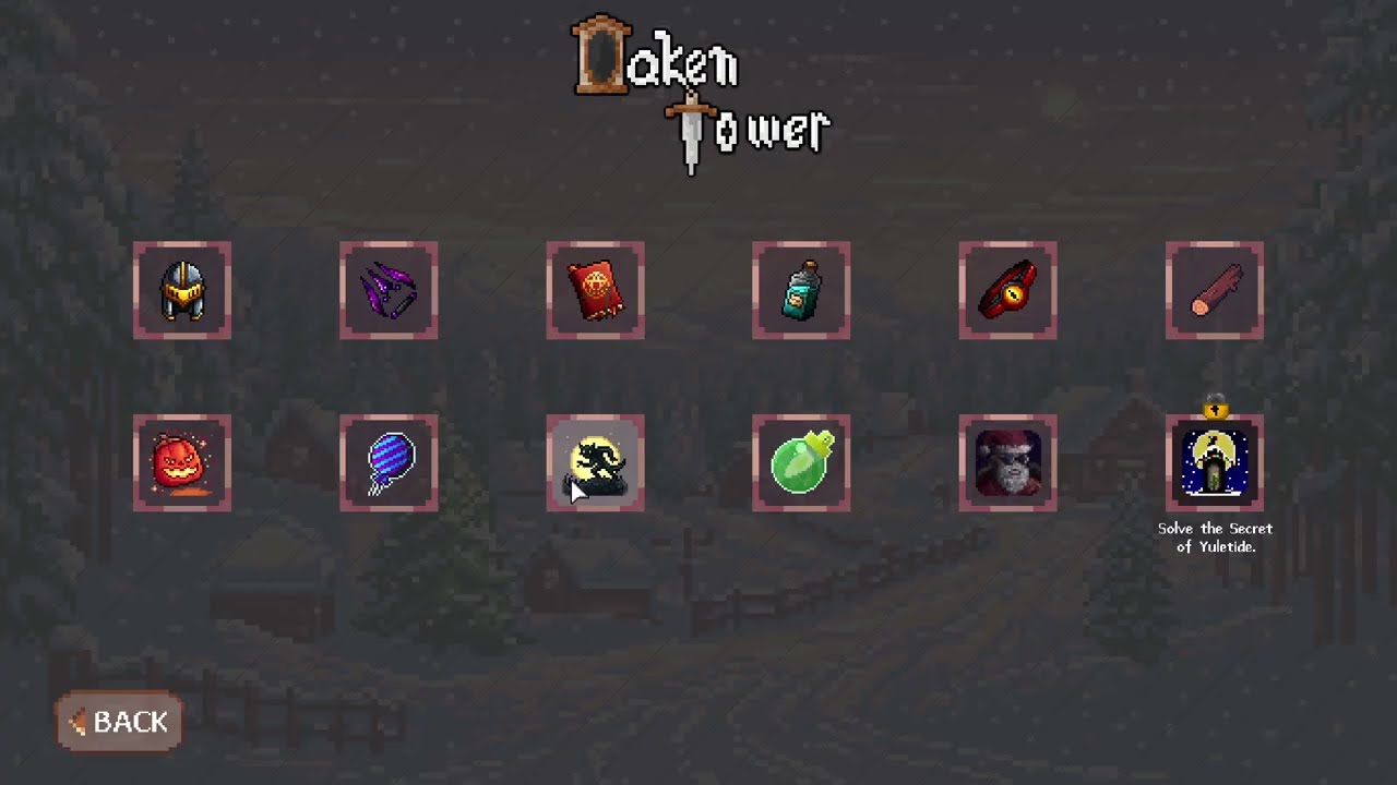 More Yuletide. Oaken Tower 208