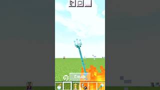 FIRE TRIDENT #minecraft #shorts
