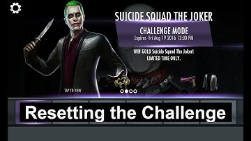 **PATCHED Injustice Mobile Android (glitch): How to Reset the Suicide Squad Joker challenge