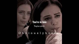 Taylor Swift - You're in love (Hosie x Taylor swift 17/30 edit audio)