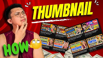 PAANO GUMAWA NG THUMBNAIL SA YOUTUBE 2024 ? l GAMIT ANG CANVA