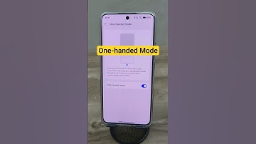 how to enable one handed mode in realme #techtips #techtutorial #onehandmode