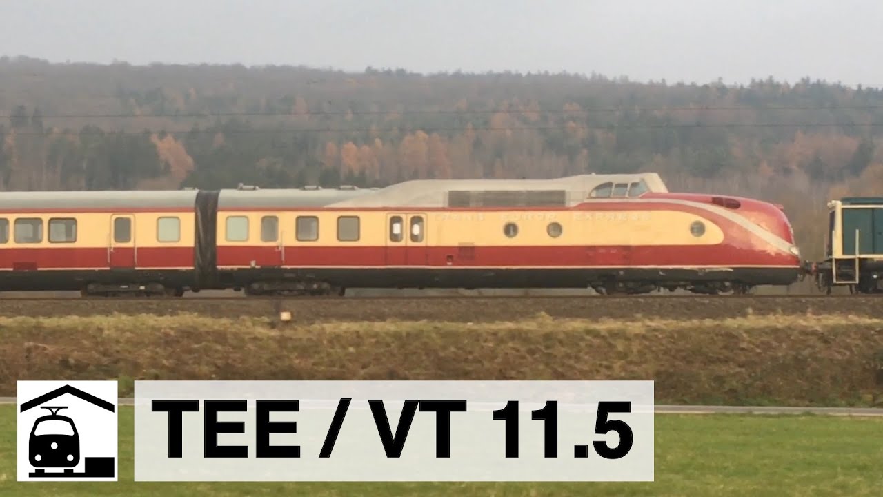 Überführung VT 11.5 (TEE; Trans Europ Express) im Kinzigtal
