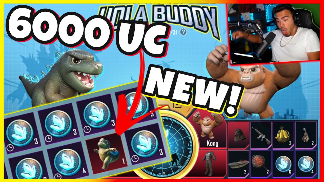 Baby Godzilla Mythic Insane Luck Cheapest Lucky Spin Ever Pubg Mobile Youtube