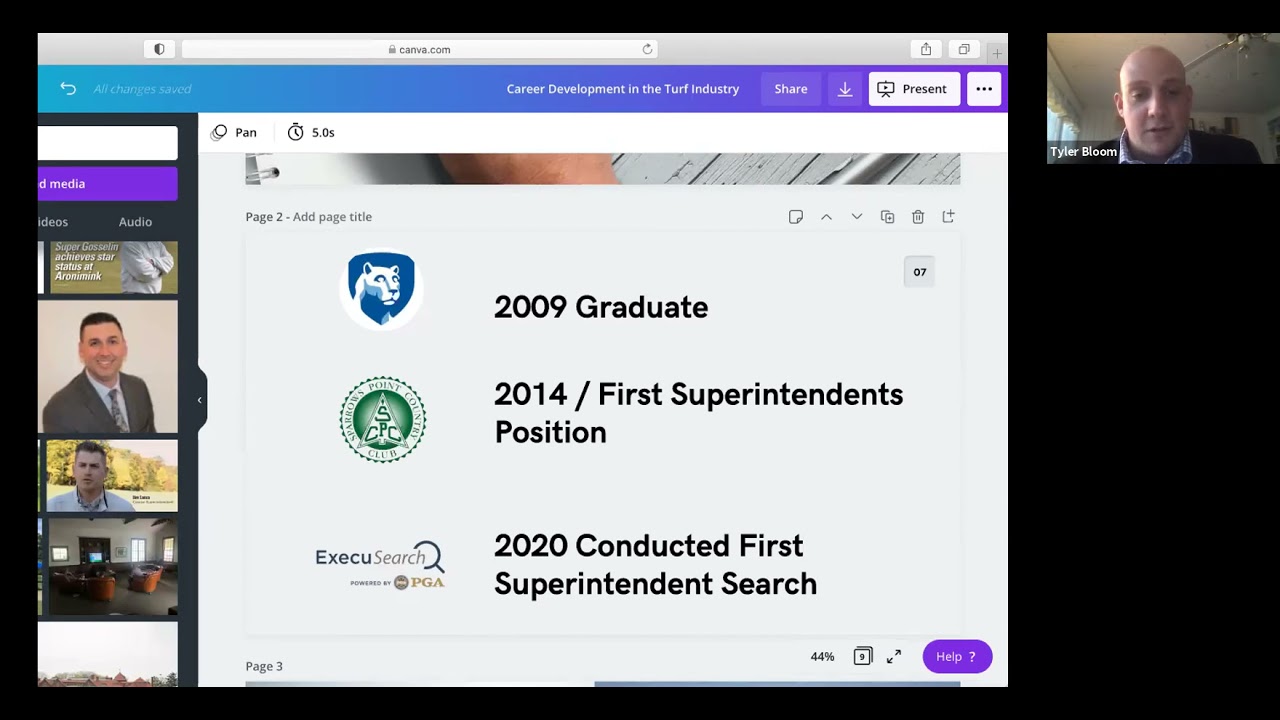 PSU Turf Club - Tyler Bloom