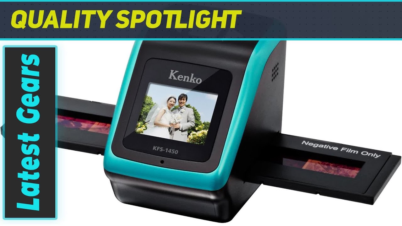 Kenko KFS-1450 Film Scanner: Easiest Scanner? - YouTube