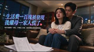 年薪百万工资卡全交妻子，继母每月只给继女100块，三年转走300万！女儿考研考场饿晕查出胃溃疡，他看到转账记录震惊醒悟！#短剧 #生活费一百块被发现后继母一家慌了 #护女 #亲情