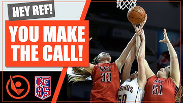 Block Charge Play Backcourt. You make the Call. Referee the block/charge play. #youmakethecall