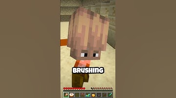 LIVING Brush in Minecraft #shorts #minecraft