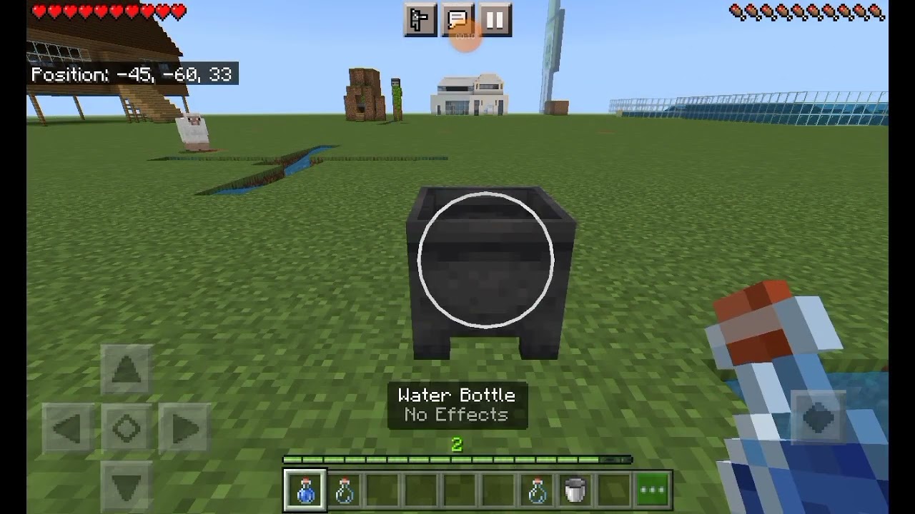 how to make infinite water with one water bucket YouTube