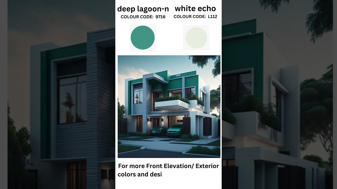 Exterior Paint ideas|House Outside Wall Colour Ideas