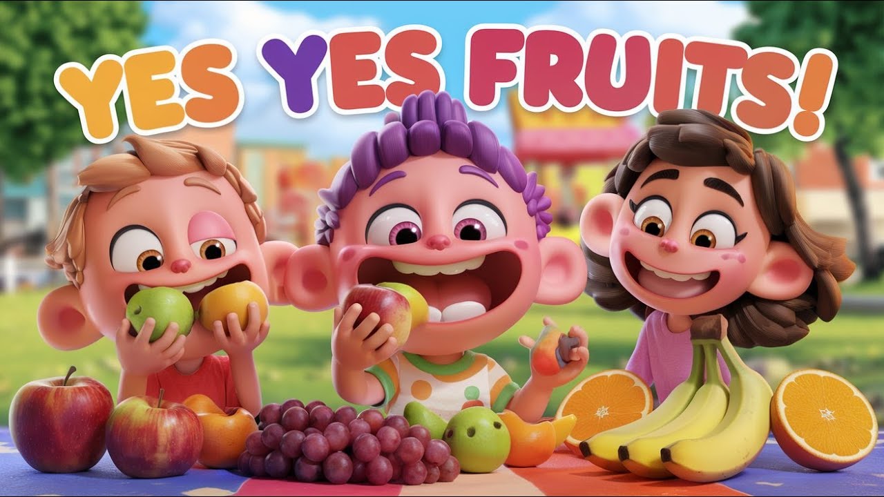 🚀 "Yes Yes Fruits Song 🍎 | Fun Kids Songs & Nursery Rhymes | Learn ...