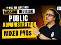 UGC NET/SET Public Administration 2026 | Most Important Mixed PYQs Questions | Most Repeated PYQs