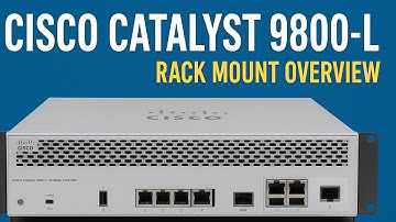 Cisco Catalyst 9800-L Wireless Controller – Rack Mount Overview & Installation Guide