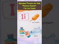 Phonics Sound I for Ice Cream Kids#phonics#alphabetlearning #kidslearning#iphonics #knowvialearning