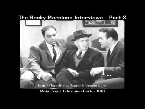 The Rocky Marciano Interviews - Part Three (16mm Transfer) Nat King Cole, Jimmy Durante, George Raft