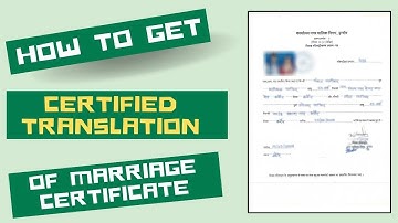 How to Get Certified English Translation of Marriage Certificate Online Anywhere