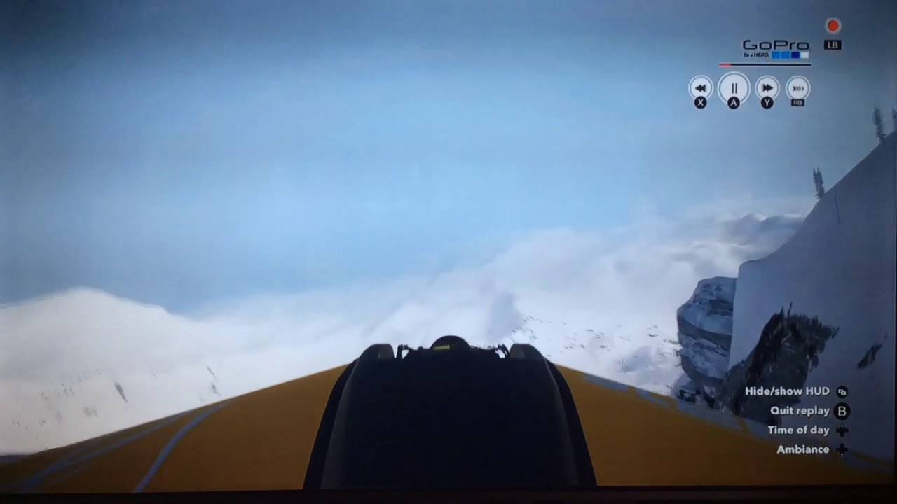 Epic slow motion shots with the rocket wing suit (steep gameplay)