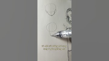 Khắc phục vẽ khuôn mặt lệch #shorts