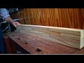 TUTORIAL - COMO HACER VIGAS O PLACAS DE MADERA RESISTENTES CON RETAZOS  /Juan Carlos Aquila