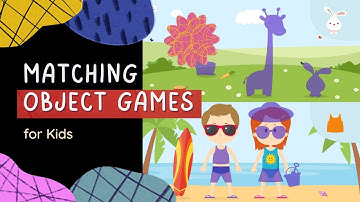 Fun and Educational Matching Object Game for Toddlers | Enhance Cognitive Skills! | Kiddos Time