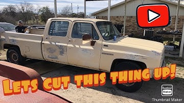 83 crewcab squarebody shortbed conversion