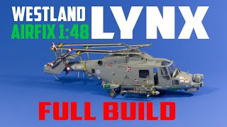 AIRFIX LYNX 1/48 scale model kit  how to make it.