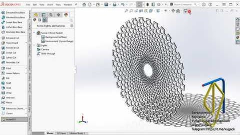 Variable Pattern in the Solidworks