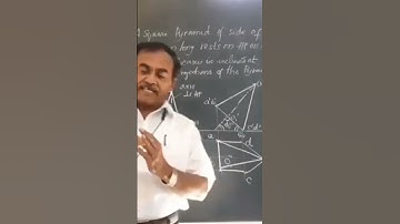 Part 1/projection of square Pyramid/ Engineering Drawing/ Technical video/ trendingvideo