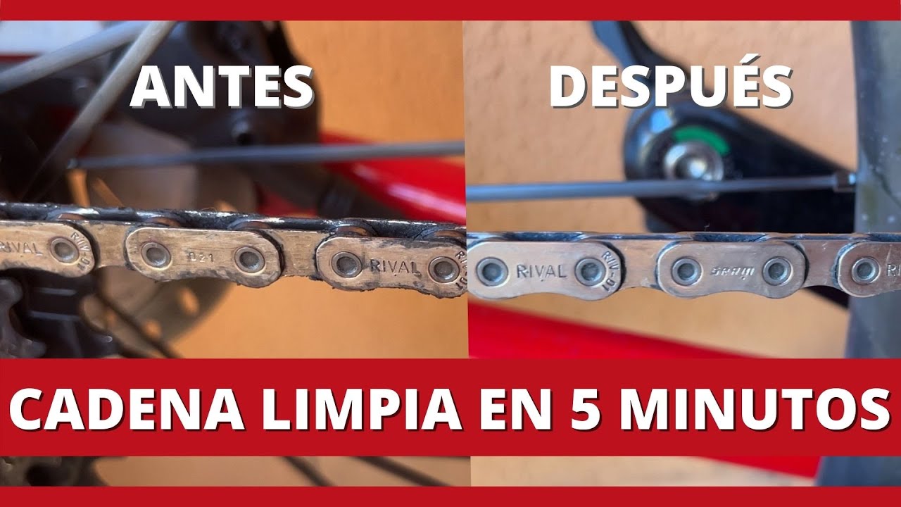 TRUCO: CÓMO LIMPIAR LA CADENA DE TU BICI EN CASA EN CINCO MINUTOS Y SIN MANCHAR NADA | ALEXPRESS83