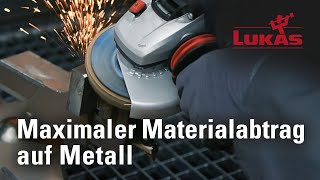 Mit Diesem Innovativen Und Aggressiven Schleifwerkzeug Ist Ein Maximaler Materialabtrag Garantiert