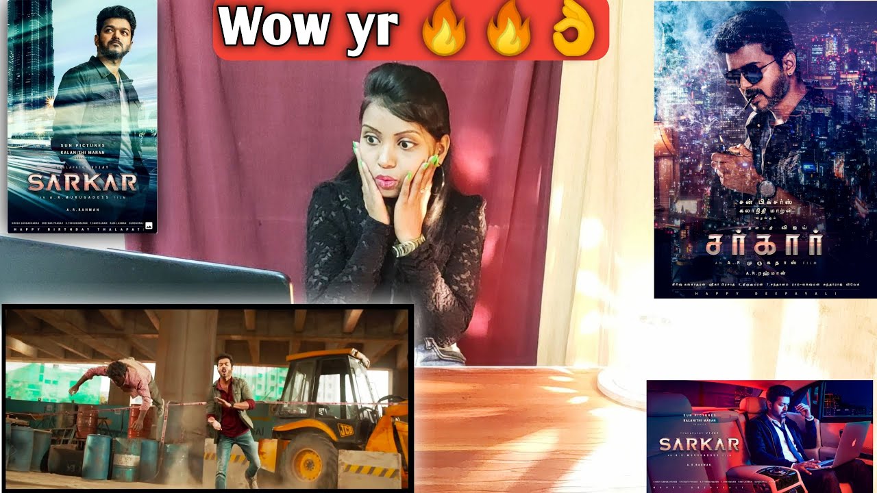 Sarkar Teaser Reaction | Thalapathy Vijay | Keerthy Suresh | AR Murugadoss | Filmy Madness Reaction
