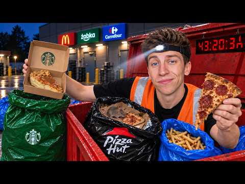 I ATE ONLY TRASH FOR 50 HOURS!