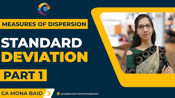 Measures of Dispersion | Standard Deviation |Coefficient of Variation| Variance | Individual Series