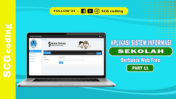 Aplikasi sistem informasi sekolah berbasis web free part 11
