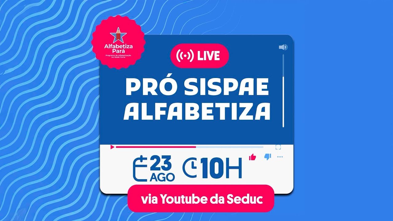 Pro Sispae Alfabetiza - AO VIVO