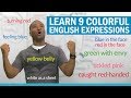 Learn English color expressions to talk about situations & emotions