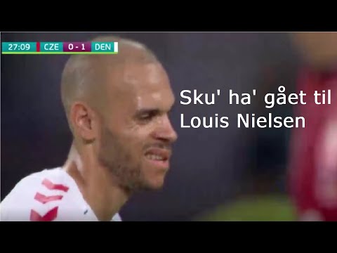 Martin Braithwaite sku' ha' gået til Louis Nielsen