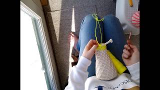 How To Make a Rope Basket Part 2