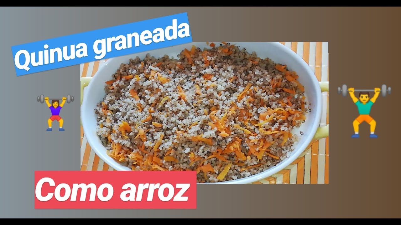 Como hacer quinua graneada (como arroz) 🍚 | Ela 🌺