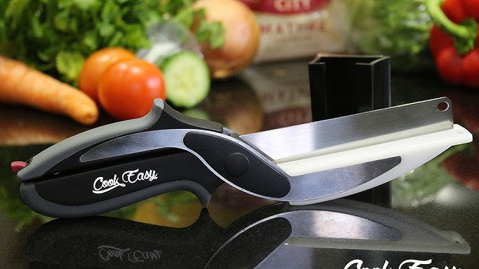 Clever Cutter 2-in-1 Knife & Cutting Board Scissors As Seen On TV
