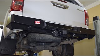 Силовой бампер РИФ на 2020 Toyota Hilux: обзор и установка