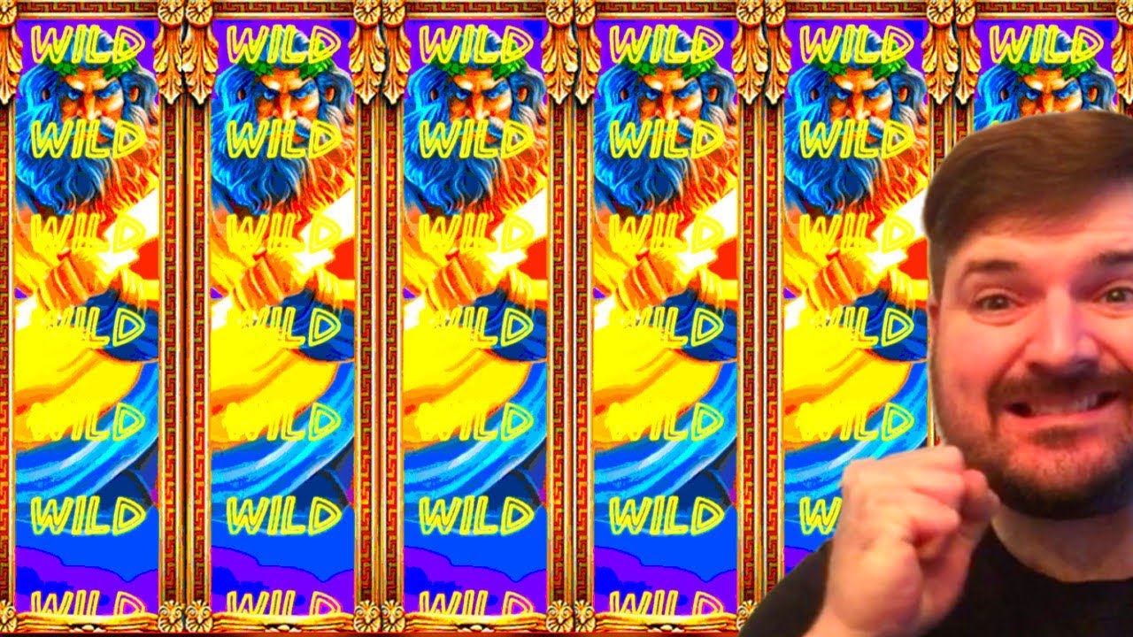 EPIC WIN On Zeus III Slot Machine!