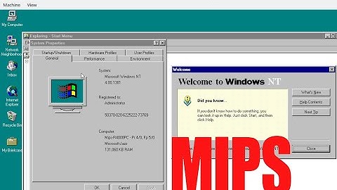 MIPS Windows NT 4 in qemu - Installation tutorial - June2022 - 9e4a81b3