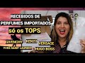 Recebido de perfumes importados tops  libre parfum flower by kenzo versace e muito mais