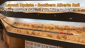 Southern Alberta Rail Layout Update - August 