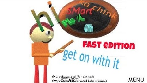 Winzar very clicbait house fast edition super android port (Baldi basics mod)