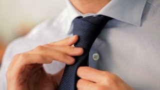 How to Tie a Cross Knot | Men's Fashion